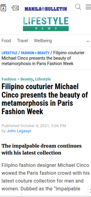 Manilla Bulletin - Michael Cinco